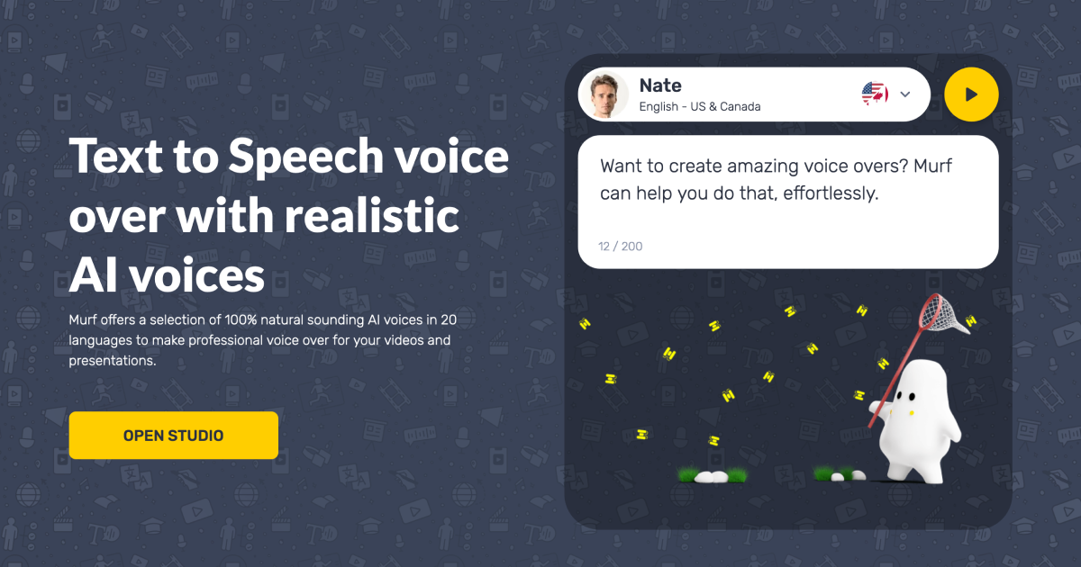 Murf.ai chuyển đổi văn bản thành giọng nói